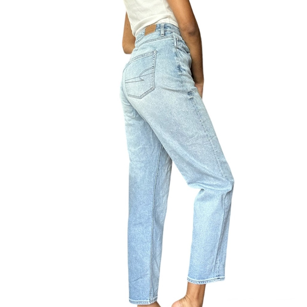 straight leg / mom jeans